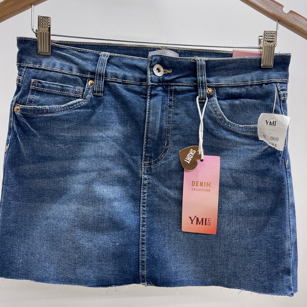 YMI Blue Denim Skort for Kids